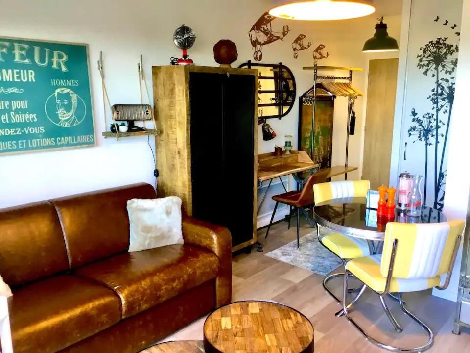 Studio Neuf,Vintage,Terrasse,Wifi ,Excellence Face Mer Saint-Hilaire-de-Riez Extérieur photo